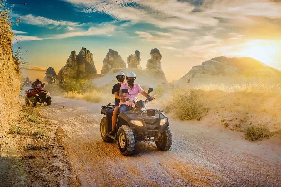 ATV Quad Ride with Love Valley & Sunset View Tour